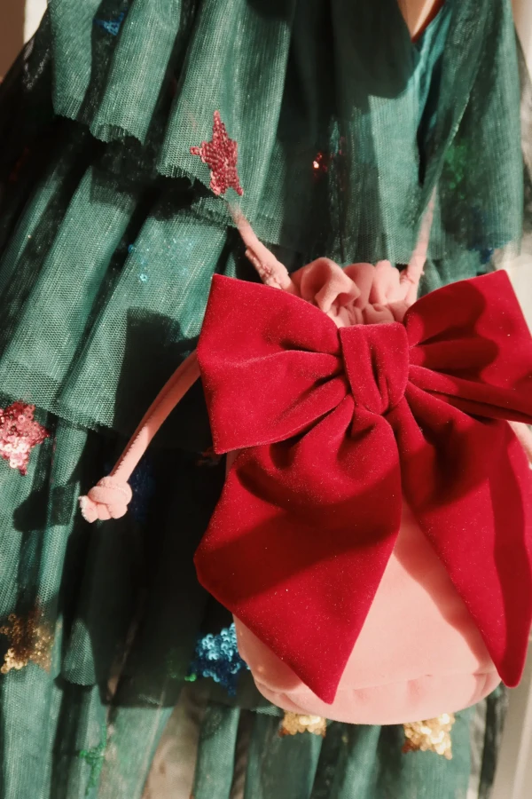 Torebka dziecięca - Bow Mellow Rose / Konges slojd