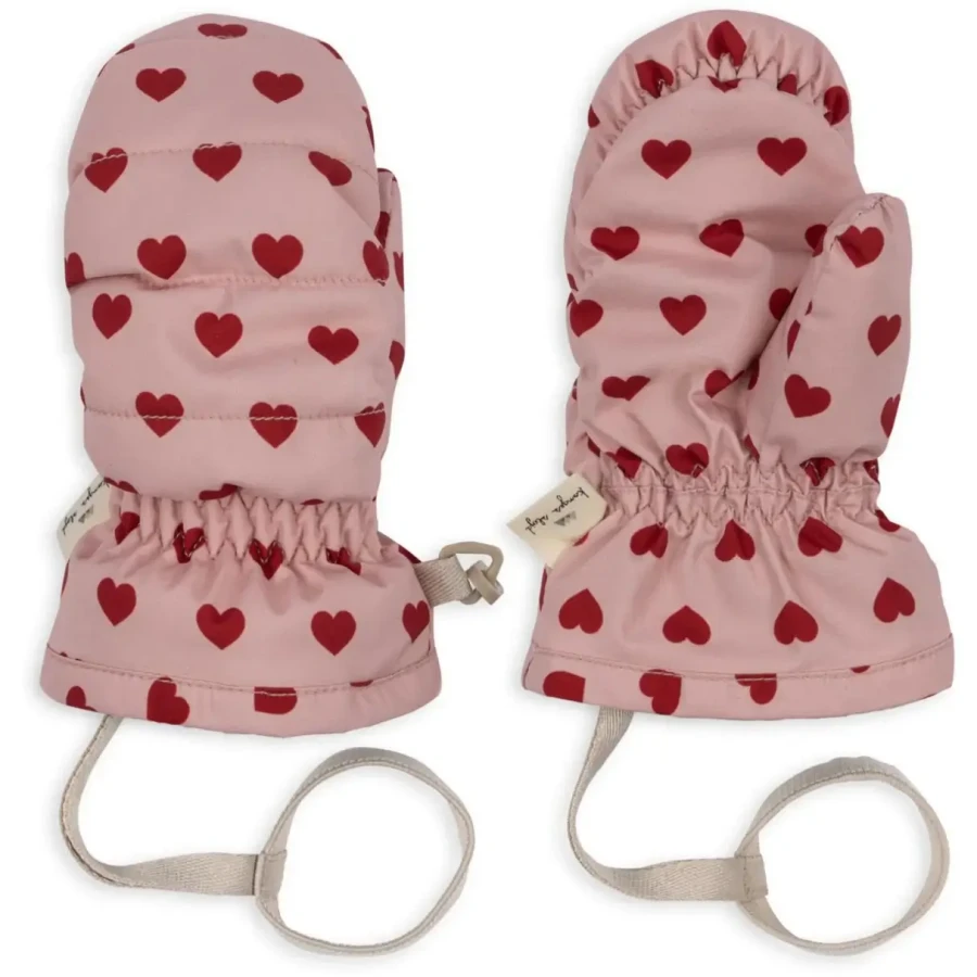 Rękawiczki bez palców Nuka - coeur mellow / Konges slojd