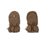 Rękawiczki bez palców dla niemowląt Nohr - walnut / Konges slojd
