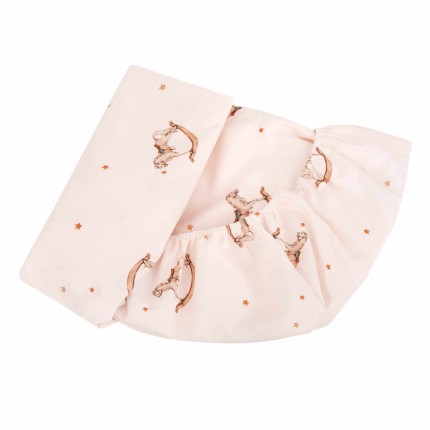 Prześcieradło z gumką - Rocking Horses / Samiboo