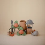 Spinner sensoryczny z przyssawką - Dino / Mushie