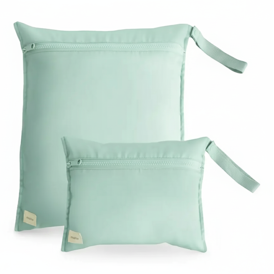 Wodoodporne torebki 2-pack - Roman Green / Mushie