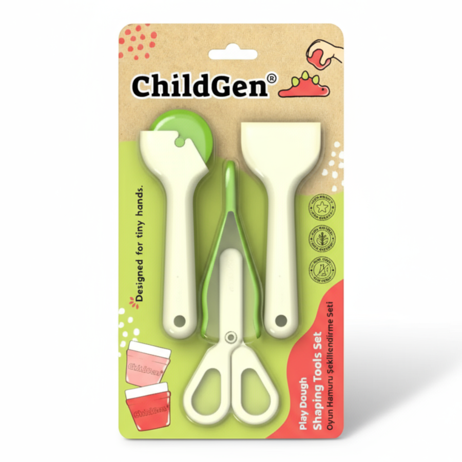 Zestaw narzędzi do modelowania ciastoliny i ćwiczenia motoryki małej / ChildGen