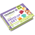 Zestaw kreatywny MODA - ubieranki i fryzury, 100% naturalna ciastolina i akcesoria / ChildGen