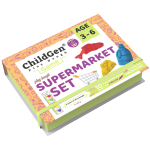 Zestaw kreatywny SKLEP, 100% naturalna ciastolina i akcesoria / ChildGen