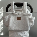 Organizer do wózka pikowany Teddy Bear CREAM / La Millou