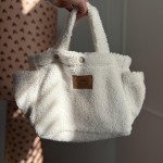 Organizer do wózka pikowany Teddy Bear CREAM / La Millou