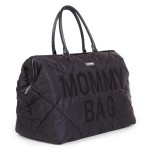 Torba Mommy Bag Pikowana Czarna / Childhome