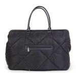 Torba Mommy Bag Pikowana Czarna / Childhome