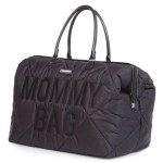 Torba Mommy Bag Pikowana Czarna / Childhome
