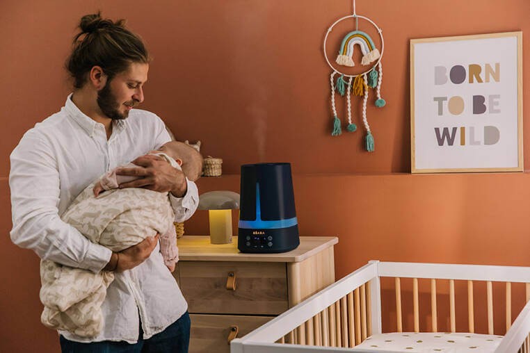 Ultradźwiękowy nawilżacz powietrza Zen Air Night blue / Beaba