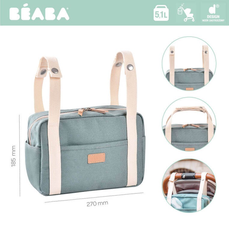 Organizer do wózka Mini Paris sage green / Beaba