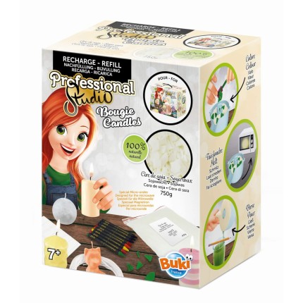 Zestaw uzupełniający do świec sojowych / Buki