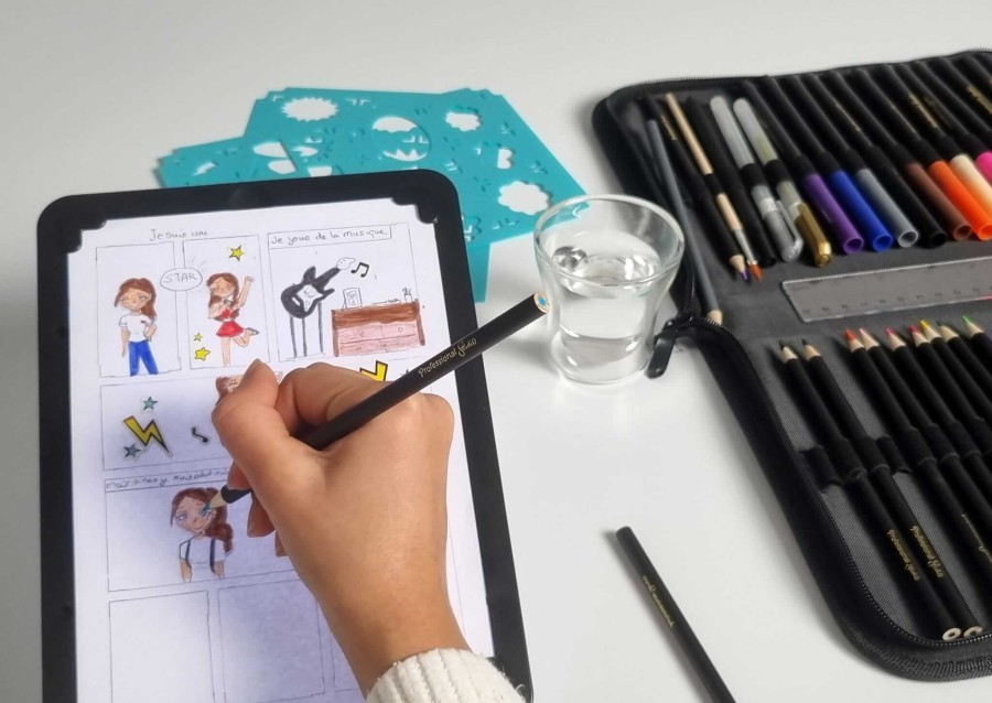 Tablet 3 w 1 z podświetleniem / Buki