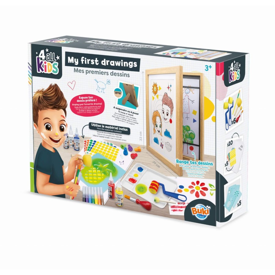 Zestaw artystyczny MOJE PIERWSZE RYSUNKI / BUKI