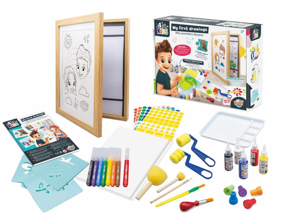 Zestaw artystyczny MOJE PIERWSZE RYSUNKI / BUKI