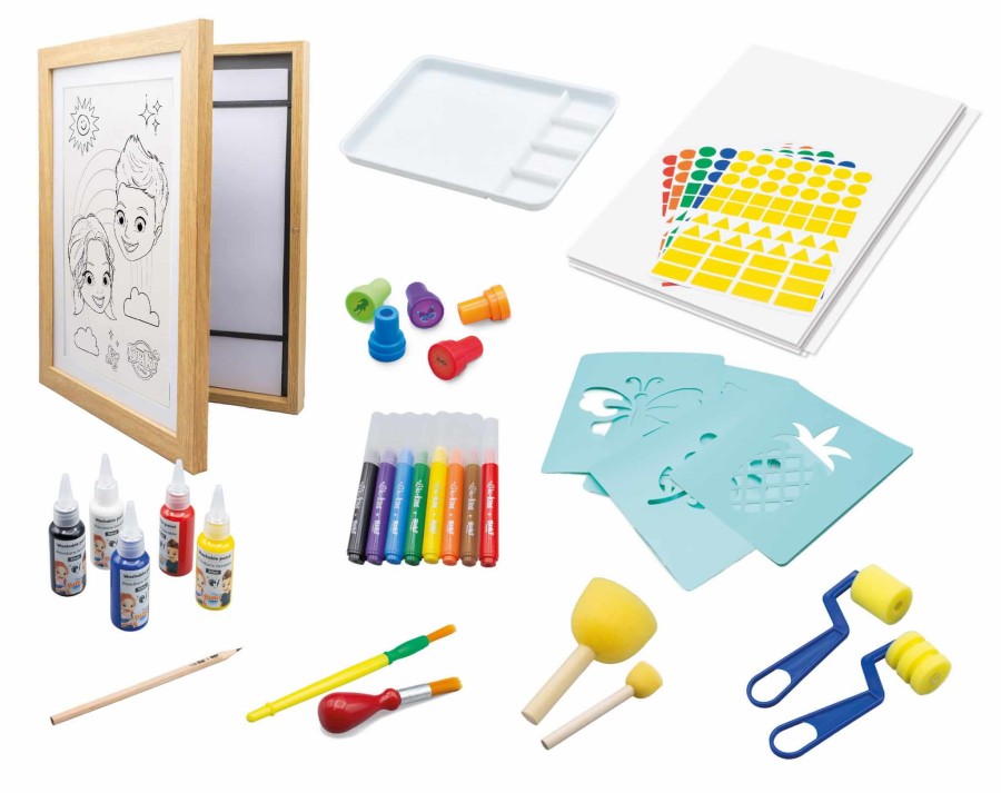 Zestaw artystyczny MOJE PIERWSZE RYSUNKI / BUKI