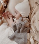 Przytulaczek z wełny aplaki - bunny grey / Main Sauvage