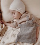 Przytulaczek z wełny aplaki - bunny grey / Main Sauvage