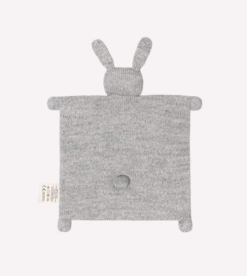 Przytulaczek z wełny aplaki - bunny grey / Main Sauvage