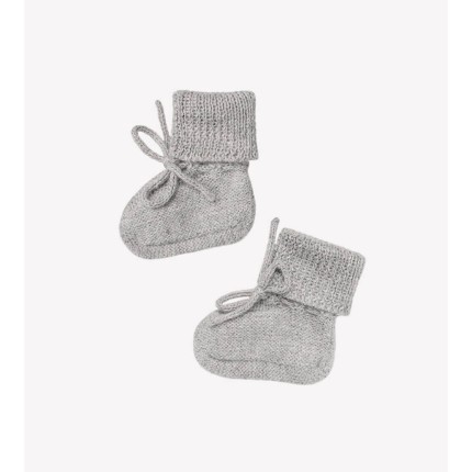 Dziergane buciki niechodki - grey / Main Sauvage