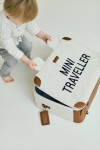Walizka dziecięca Mini Traveller Teddy bear White / Childhome