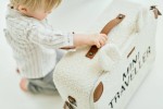 Walizka dziecięca Mini Traveller Teddy bear White / Childhome
