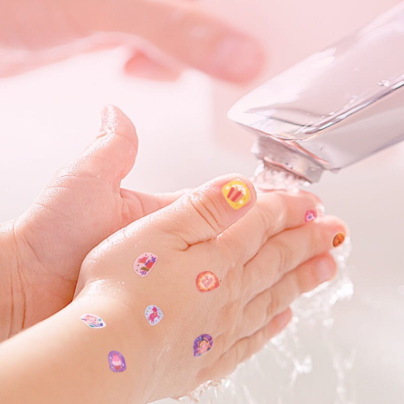 Naklejki na paznokcie Bling Bling - Przyjęcie herbaciane / Mideer