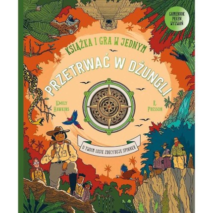 Przetrwać w dżungli. Książka i gra w jednym / HarperCollins