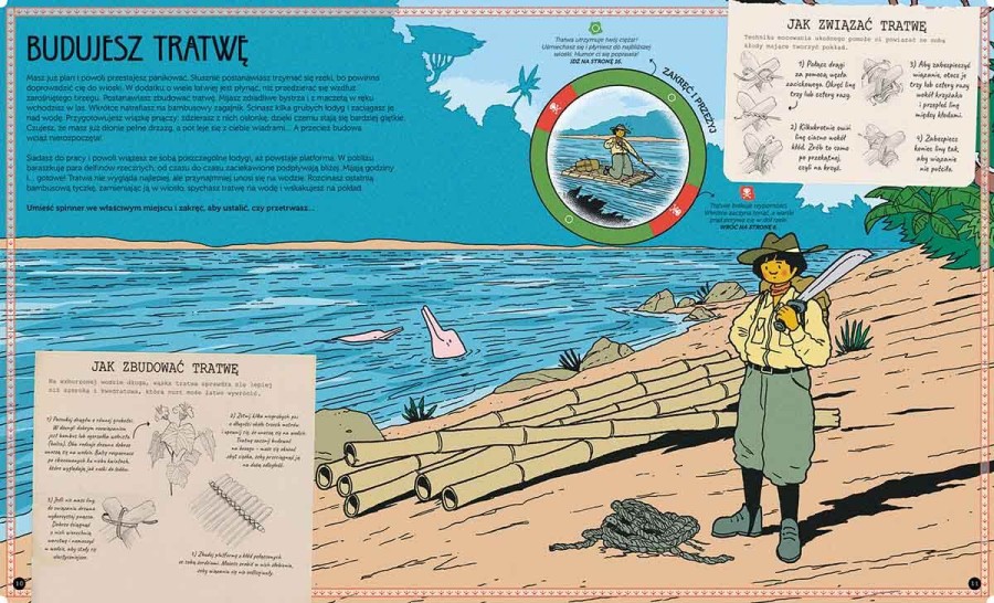 Przetrwać w dżungli. Książka i gra w jednym / HarperCollins