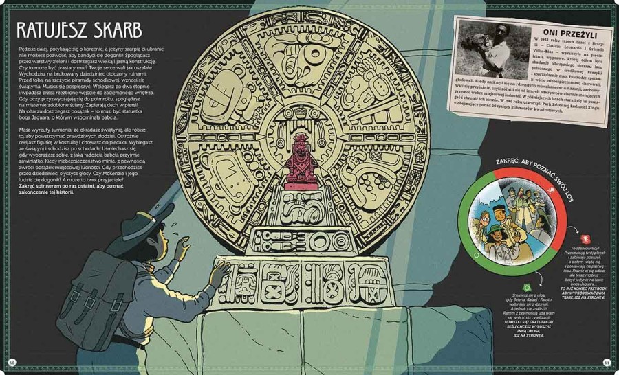 Przetrwać w dżungli. Książka i gra w jednym / HarperCollins