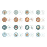 Zestaw pieczątek Forest Friends / Little Dutch