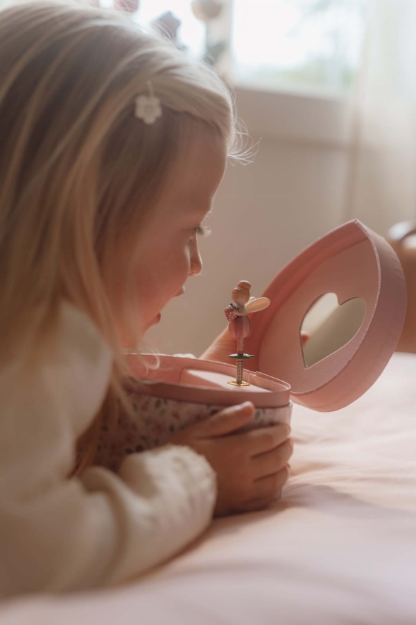 Szkatułka na biżuterię z pozytywką - Wróżka / Little Dutch