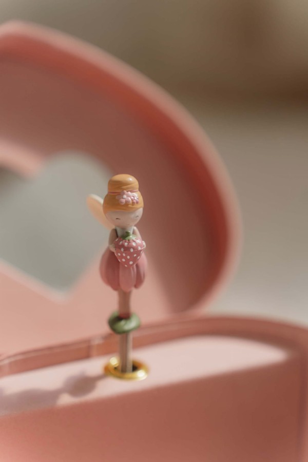Szkatułka na biżuterię z pozytywką - Wróżka / Little Dutch