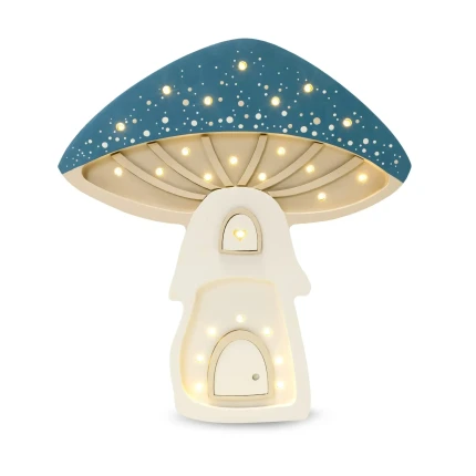 Lampa Little Lights Mushroom House - Starry Night Blue / Little Lights
