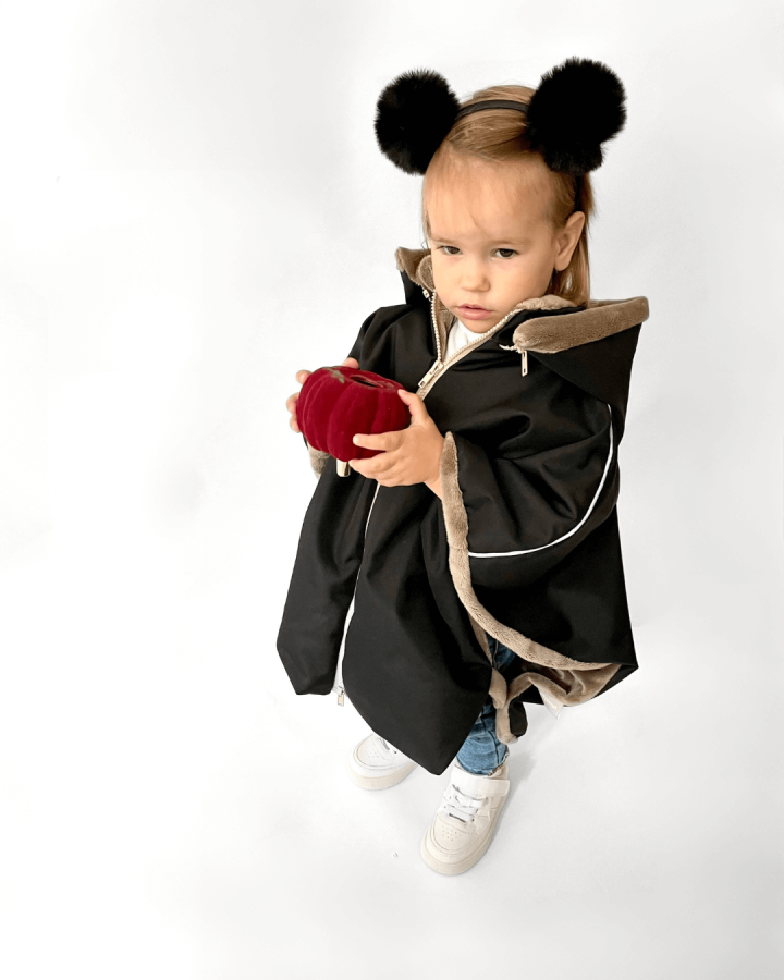 Ponczo samochodowe Czarne / piapimo