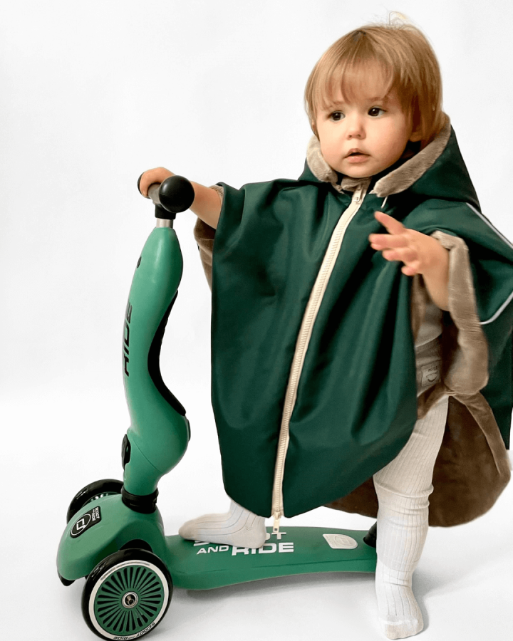 Ponczo samochodowe Zielone / piapimo