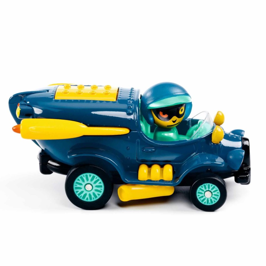 Autko CRAZY MOTORS - NAVY FLYING / Djeco