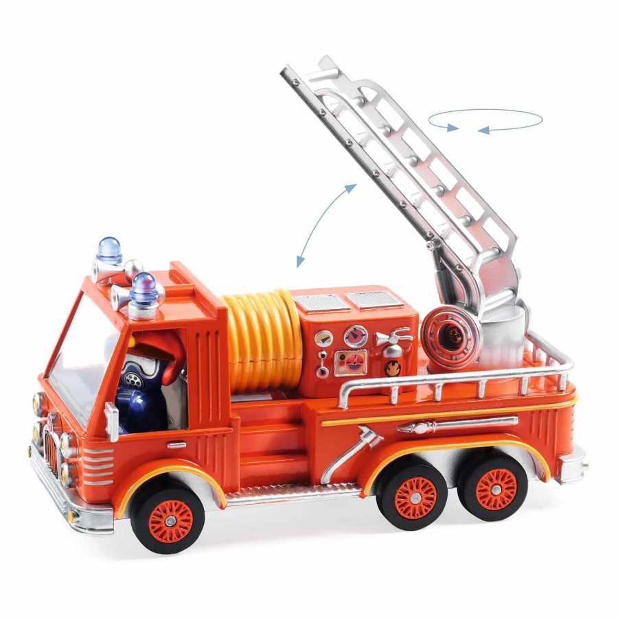 Straż pożarna CRAZY MOTORS - CAPTAIN FIRE / Djeco