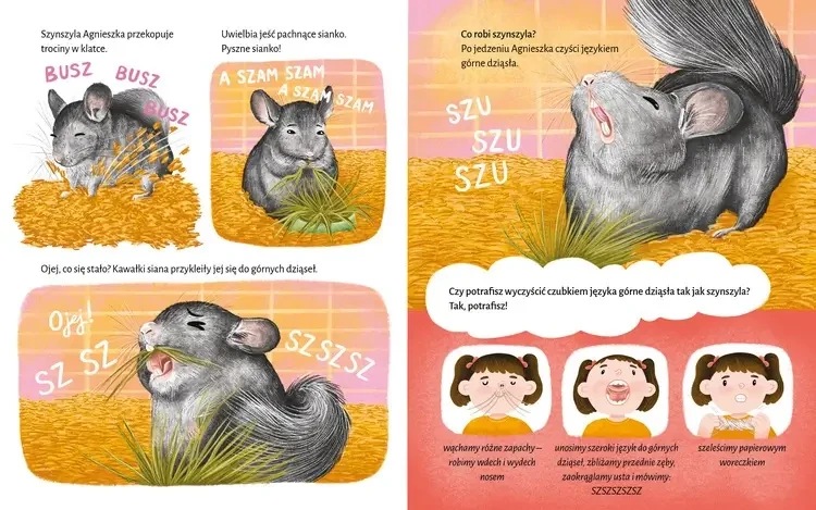 Na językach cichych i głośnych zwierząt. Szumiące historyjki logopedyczne / Wydawnictwo Mamania