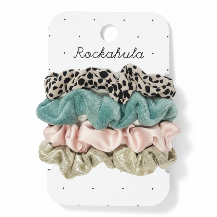 Gumki do włosów Leopard Love Scrunchie / Rockahula Kids