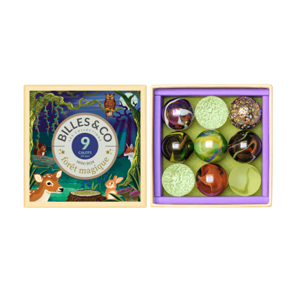 Szklane kulki Mini-Box MAGICZNY LAS / Billes & Co