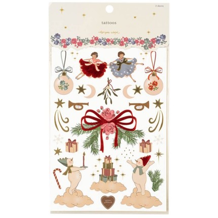 Tatuaże christmas multi - baletnice i kokardy / Konges slojd