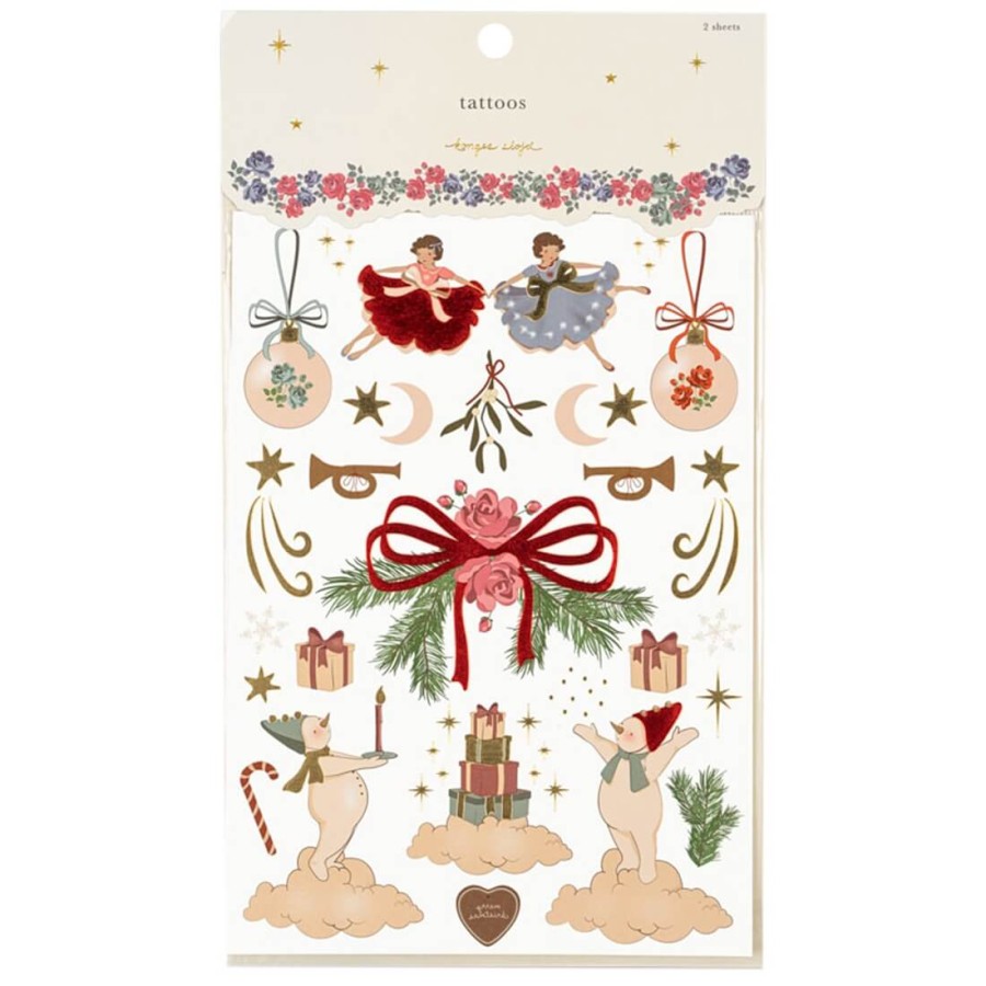 Tatuaże christmas multi - baletnice i kokardy / Konges slojd