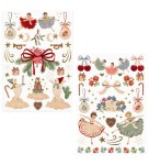 Tatuaże christmas multi - baletnice i kokardy / Konges slojd