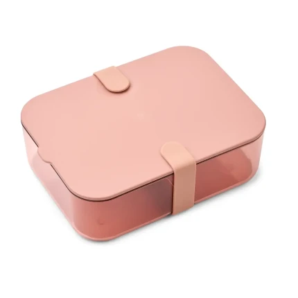 BRAK OPAKOWANIA: Lunchbox z przegródką Carin Large - tuscany rose, dusty raspberry / Liewood