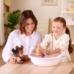 Doll Bundle - Trio laleczek kąpielowych z koszykiem / LullaBaby