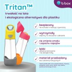 Zestaw Mini Lunchbox + Butelka tritanowa ze słomką 450 ml - Ocean Breeze / B.box