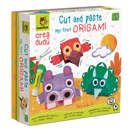 CREA DUDÙ - zestaw kreatywny dla najmłodszych - MOJE PIERWSZE ORIGAMI / Ludattica