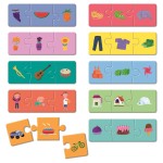 TRIO Montessori - gra-układanka - GRUPOWANIE LOGICZNE / Ludattica